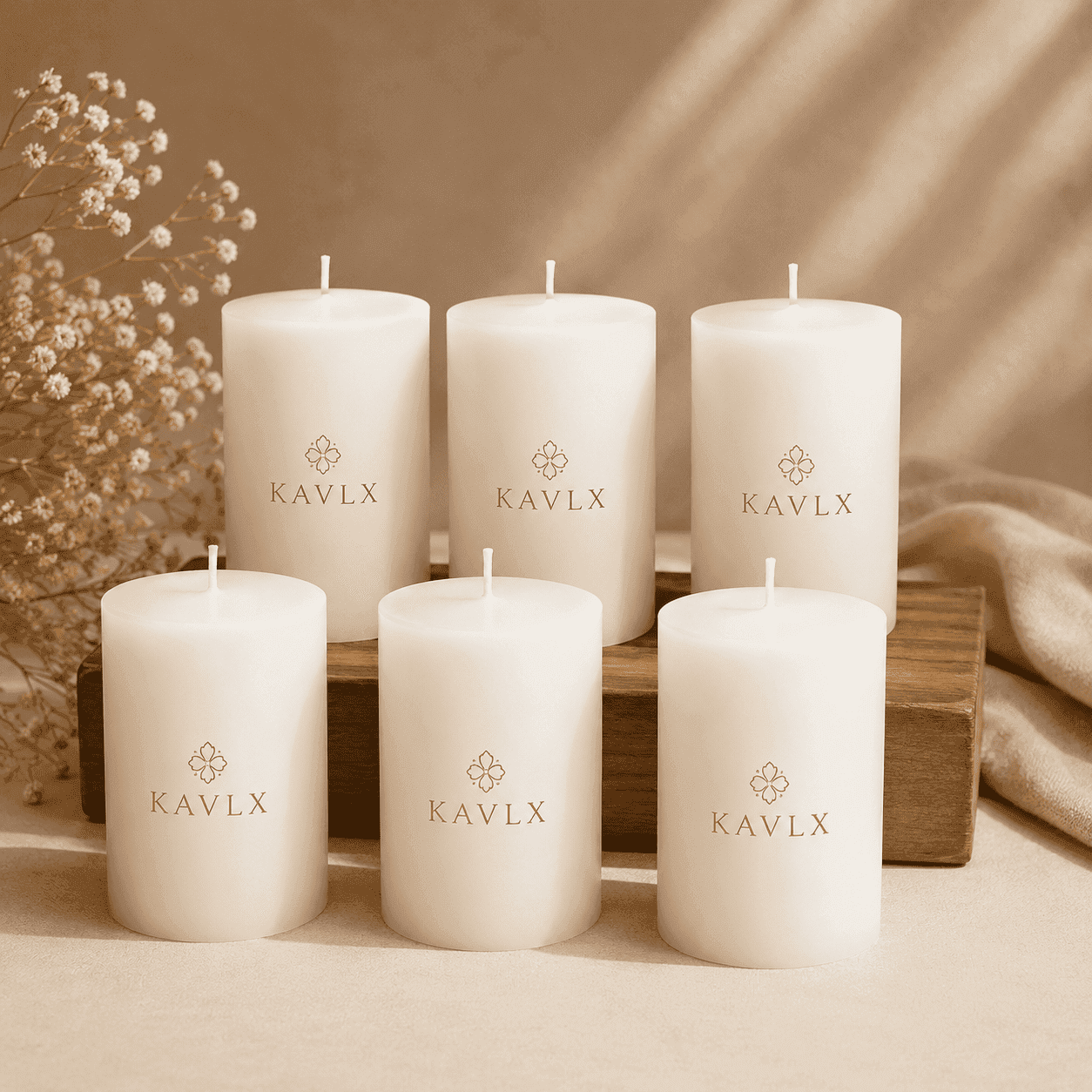Classic Hotel Pillar Candle