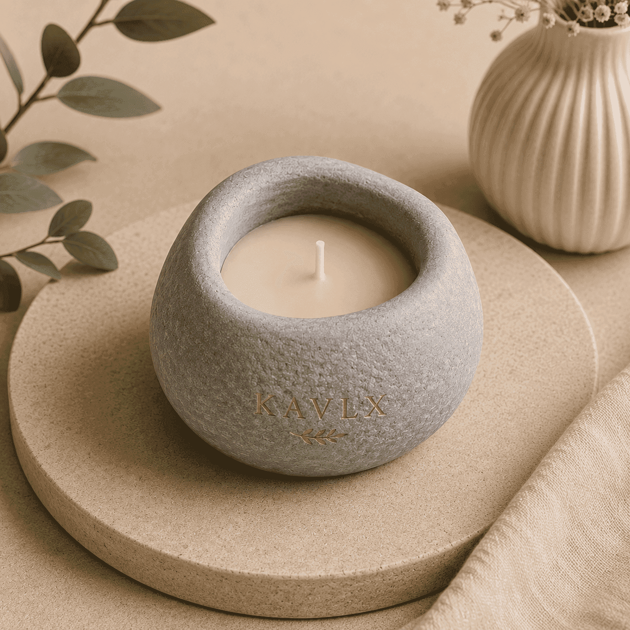 Pebble Jar Candle