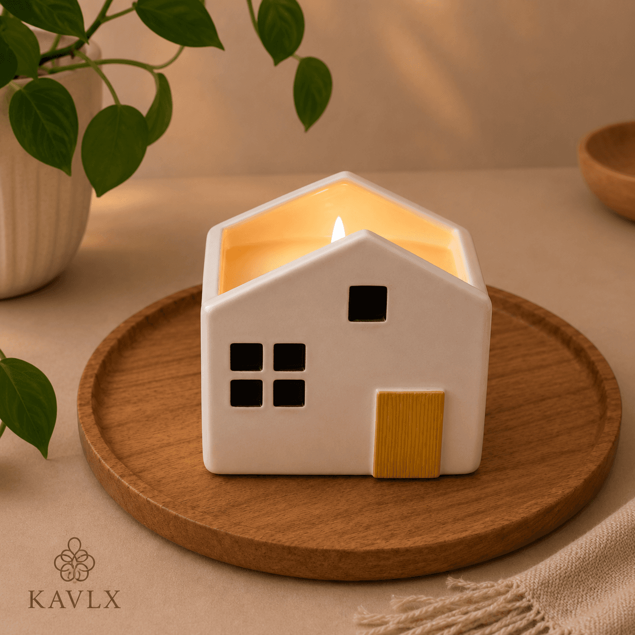 Small House Candle